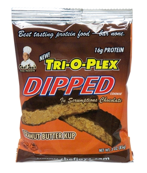 Tri-O-Plex dipped Cookies